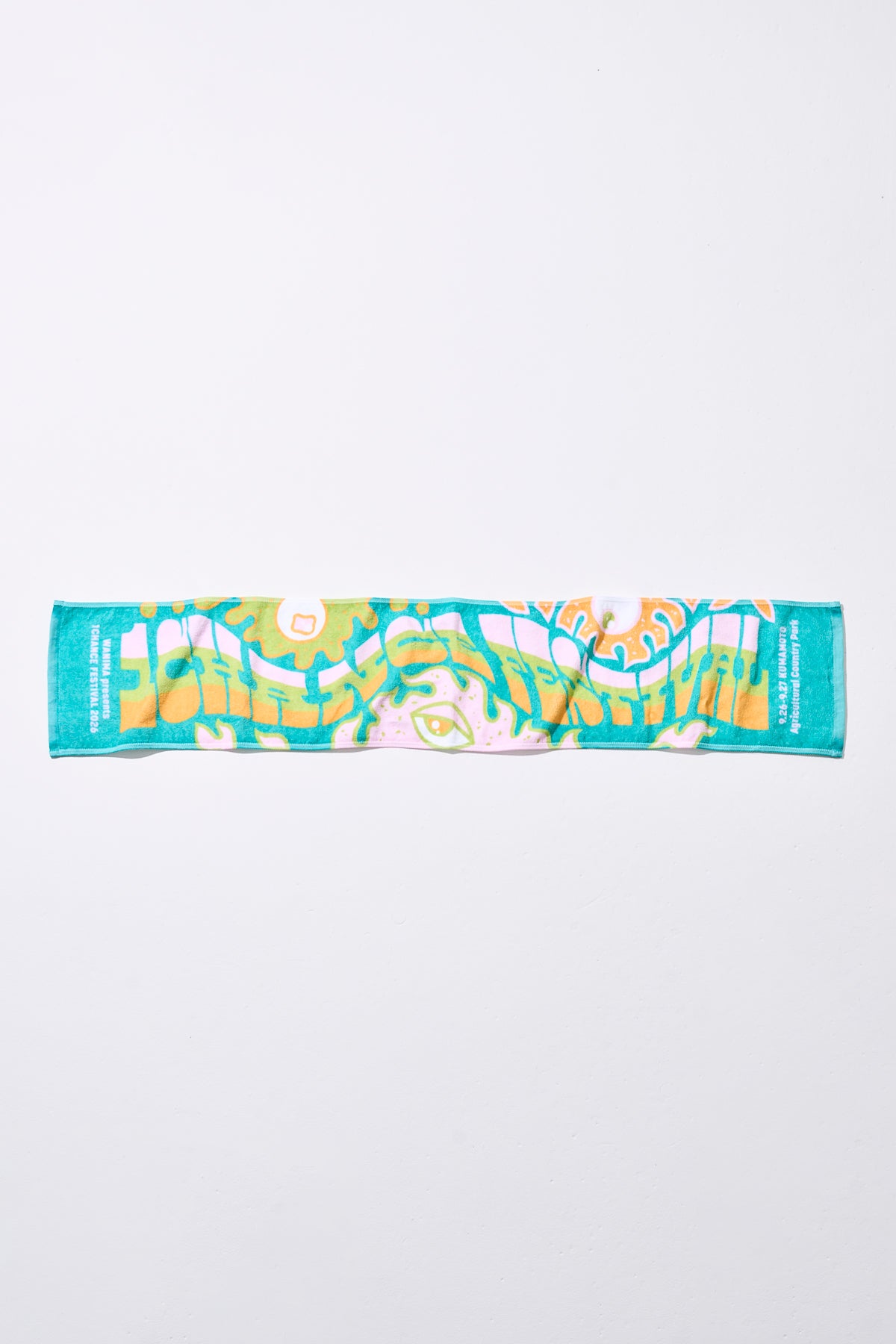 MUFFLER TOWEL [TURQUOISE] – 1CHANCE FESTIVAL 2026 オフィシャル