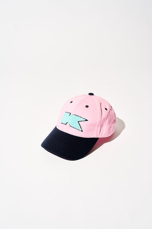CAP [Pink × Navy]