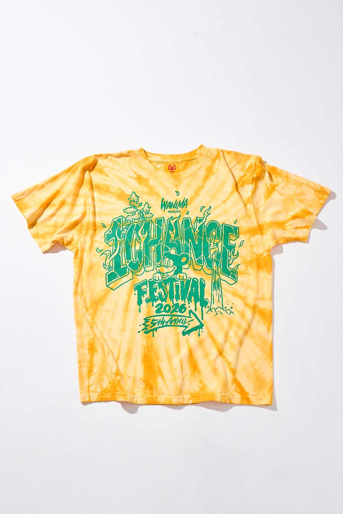 1CF Tie Dye TEE [Yellow]