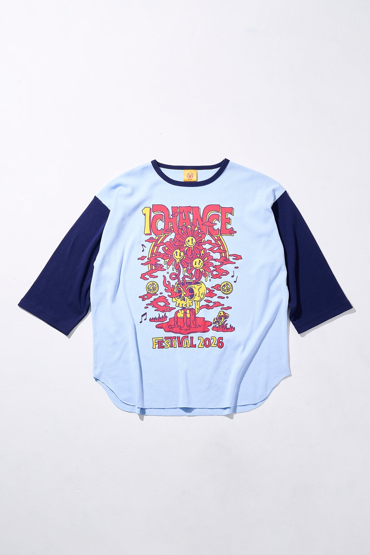 Raglan Sleeve Tee [Pale Light Blue]