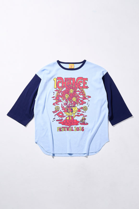 Raglan Sleeve Tee [Pale Light Blue]
