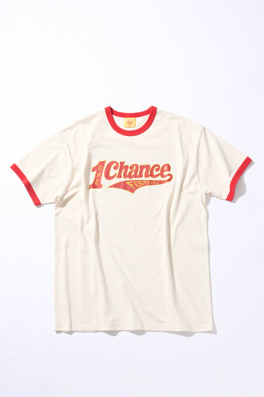 1CF26 RINGERTEE [White × Red]