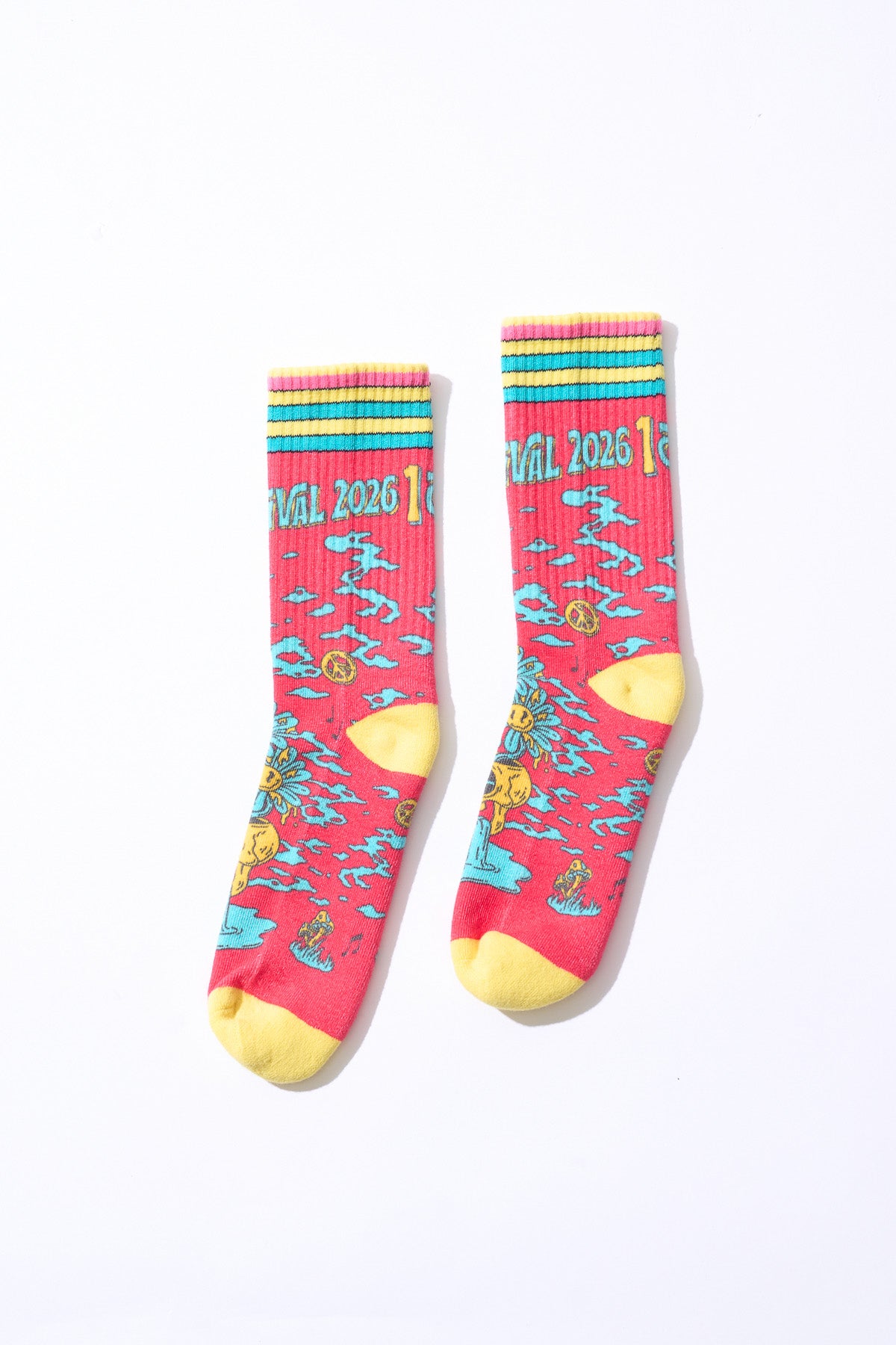 Socks [Pink x Yellow]