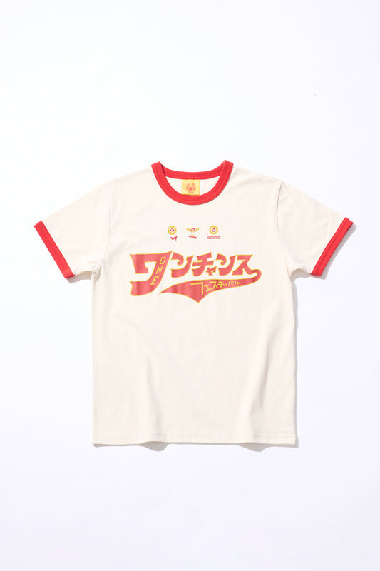1CF26 KIDS RINGERTEE [White×Red]
