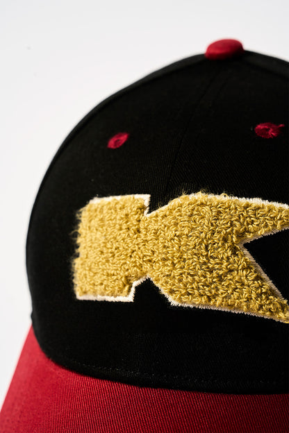 CAP [Black × Red]