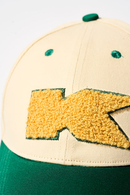 CAP [White × Green]