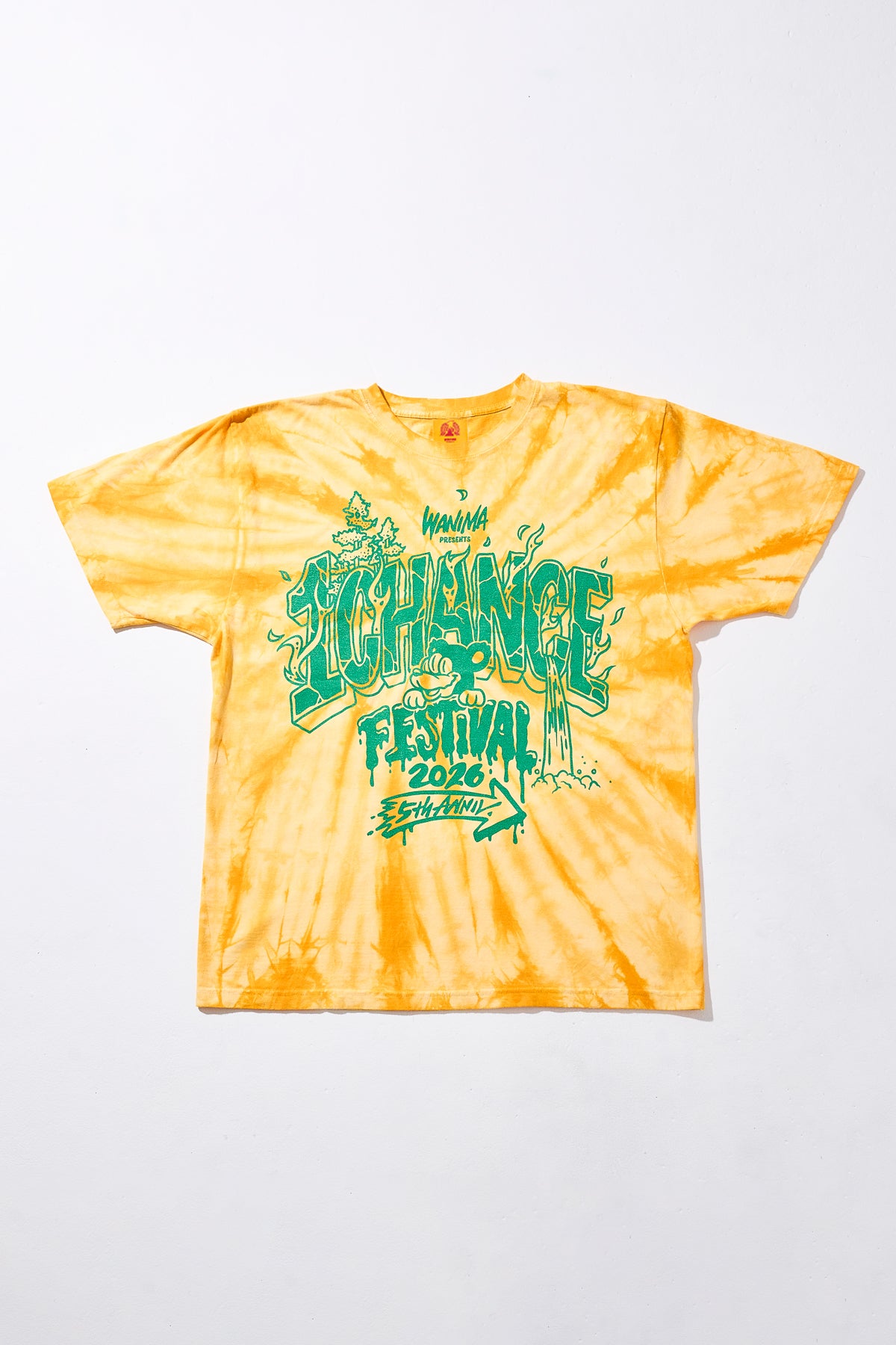 1CF Tie Dye TEE [Yellow]