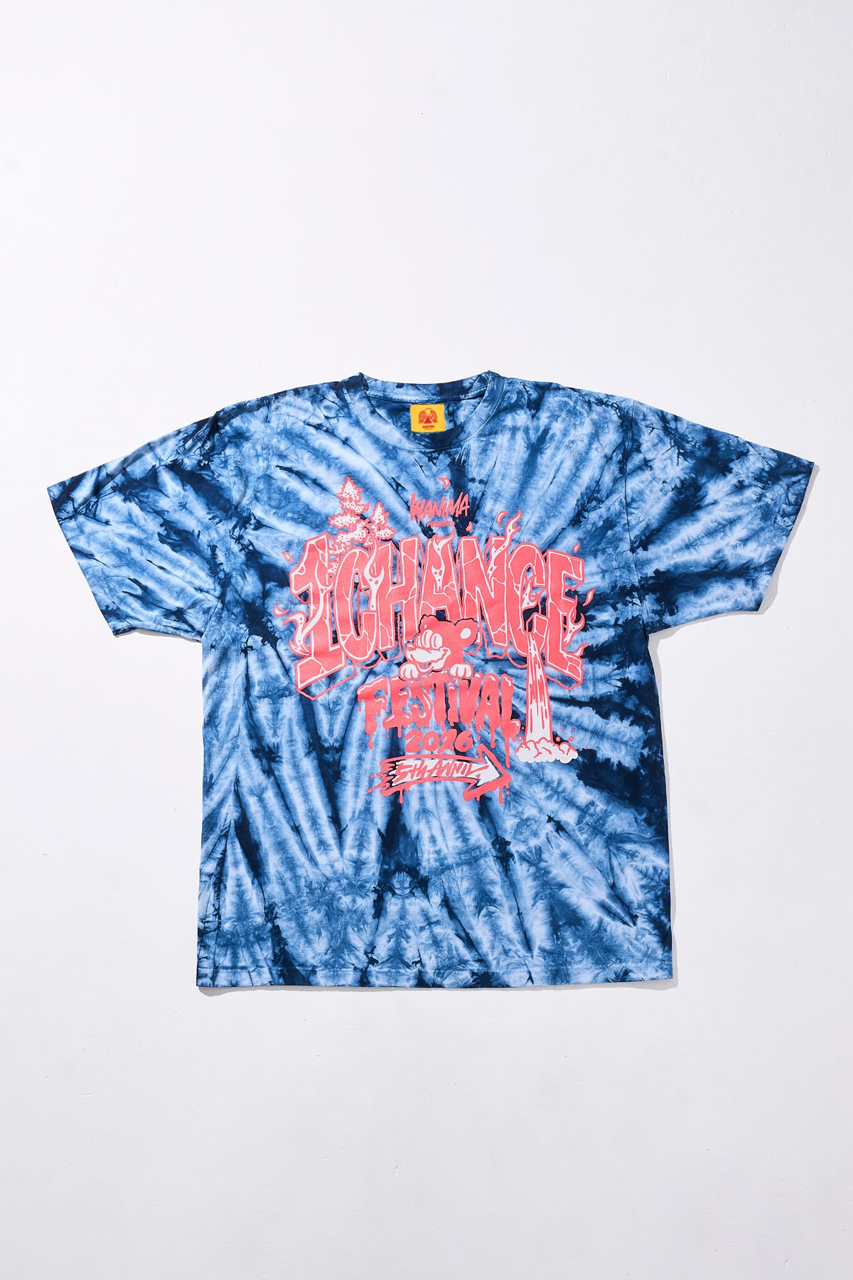 1CF Tie Dye TEE [Blue Black]