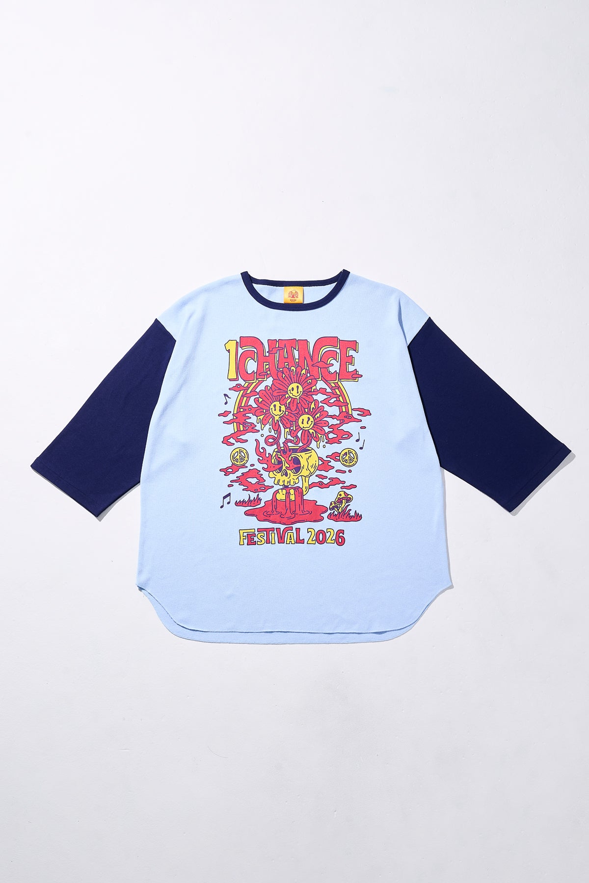 Raglan Sleeve Tee [Pale Light Blue]