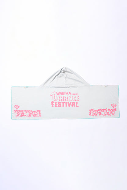 Packable Hoodie Cooling Towel [GRAY]