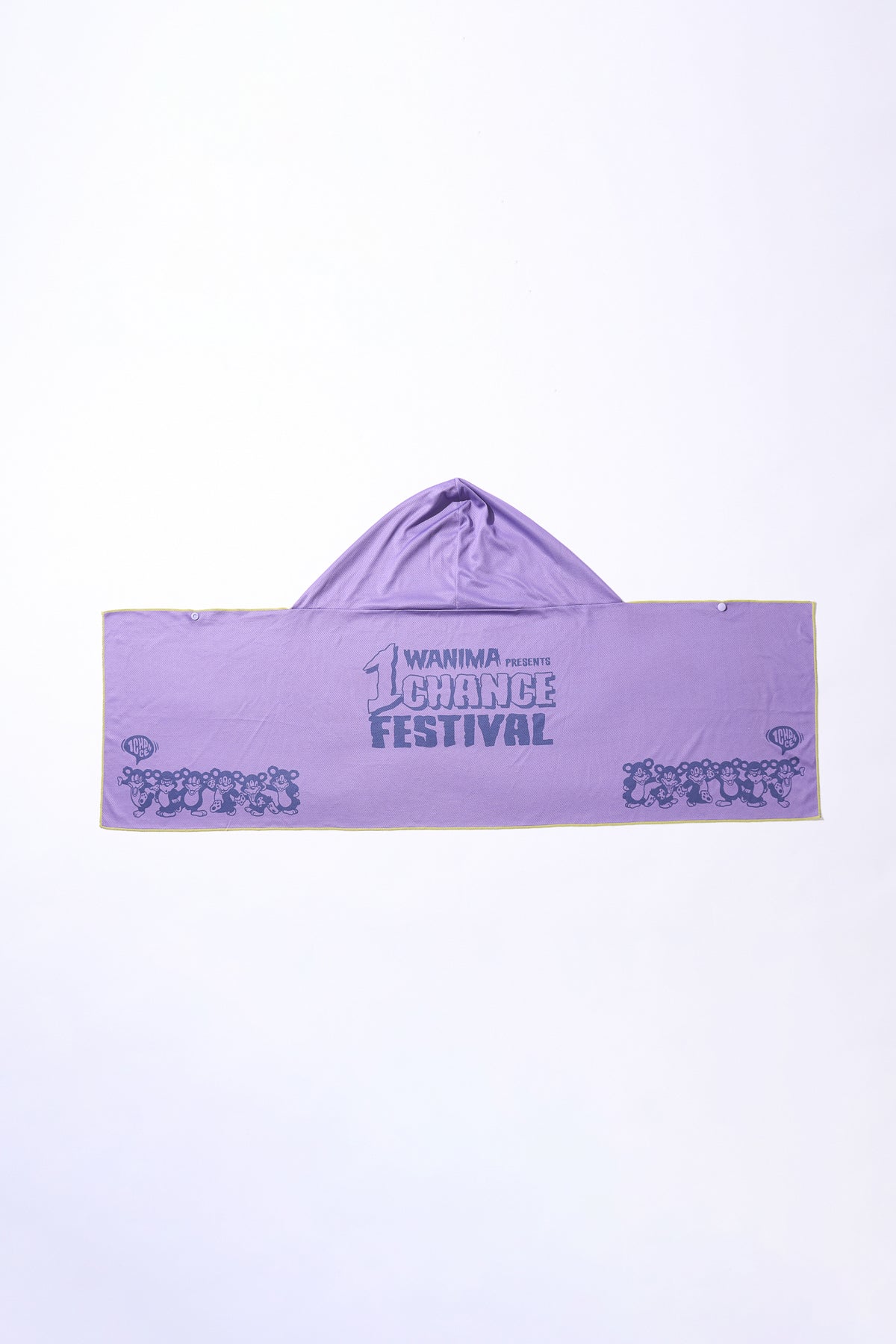 Packable Hoodie Cooling Towel [PURPLE]
