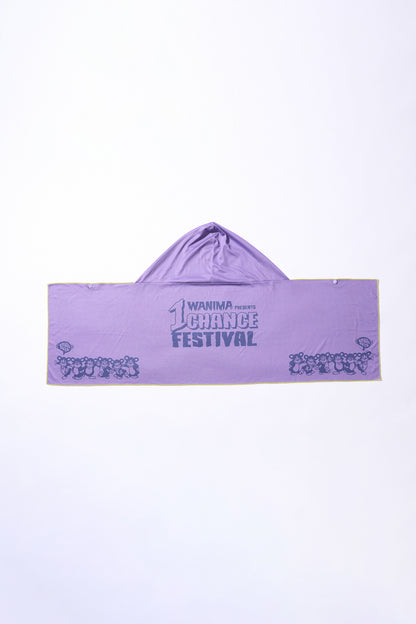 Packable Hoodie Cooling Towel [PURPLE]