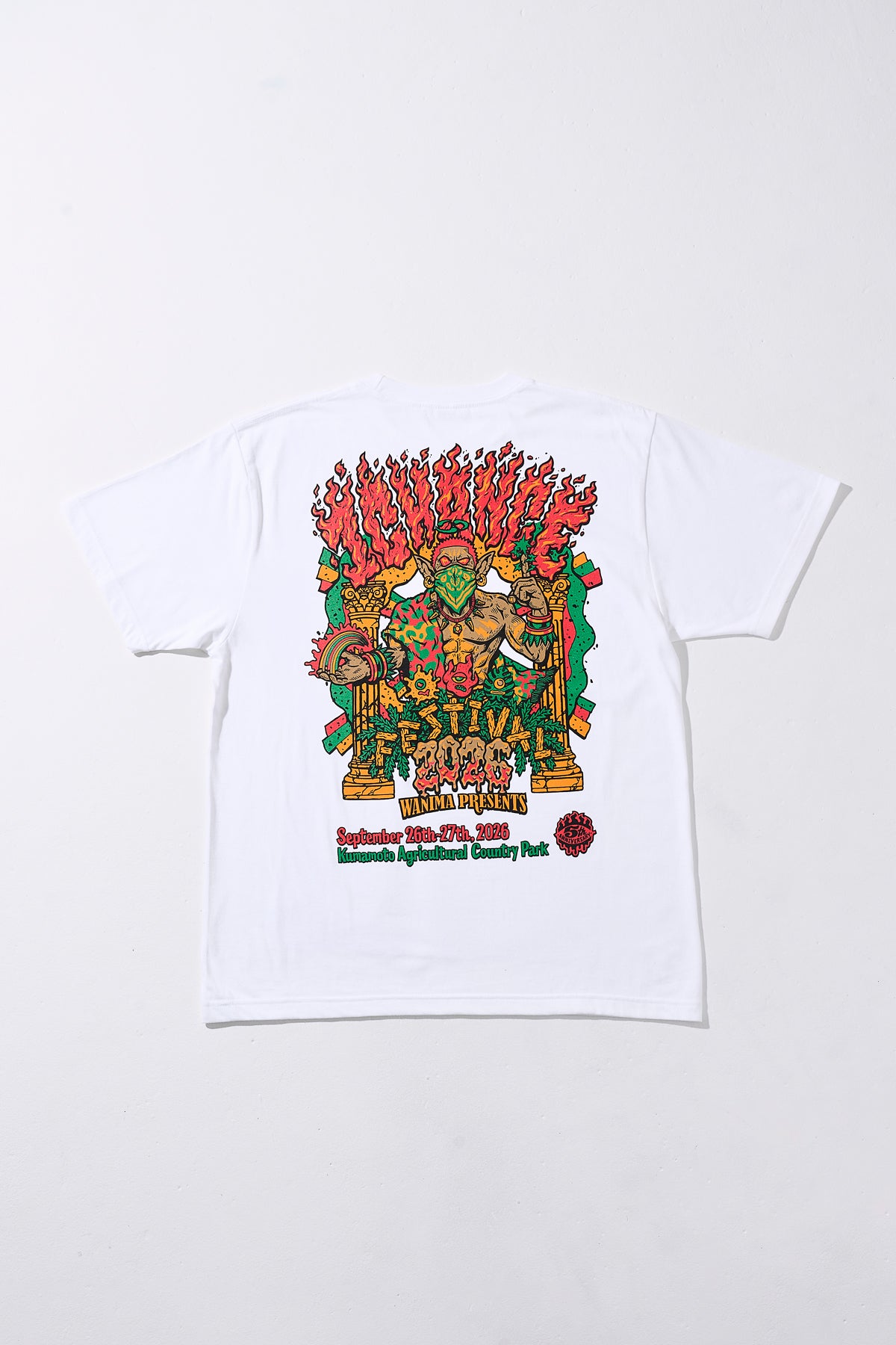 26TEE [White] – 1CHANCE FESTIVAL 2026 オフィシャルグッズ通販