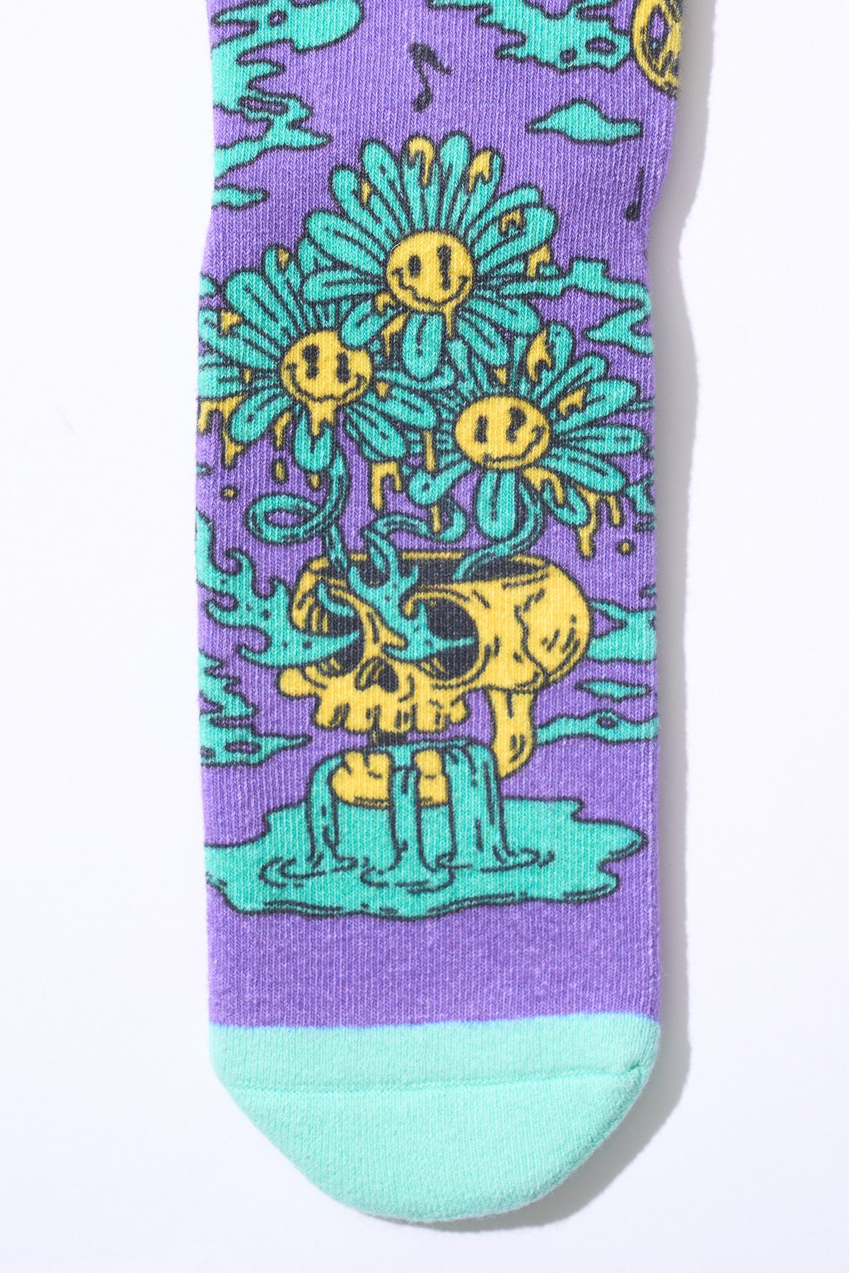 Socks [Purple x Turquoise]