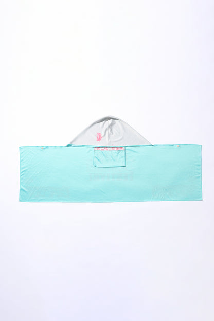 Packable Hoodie Cooling Towel [GRAY]