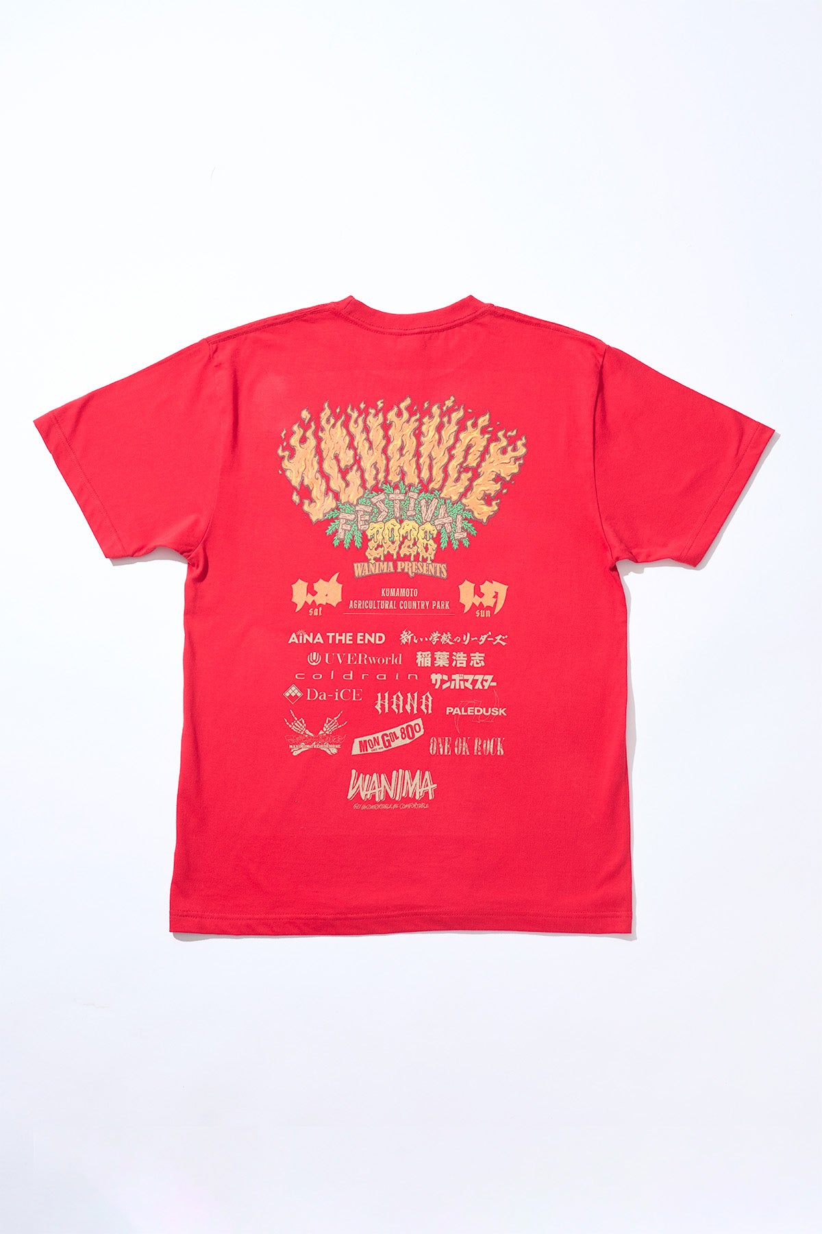 1CF26TEE [Red] – 1CHANCE FESTIVAL 2026 オフィシャルグッズ通販