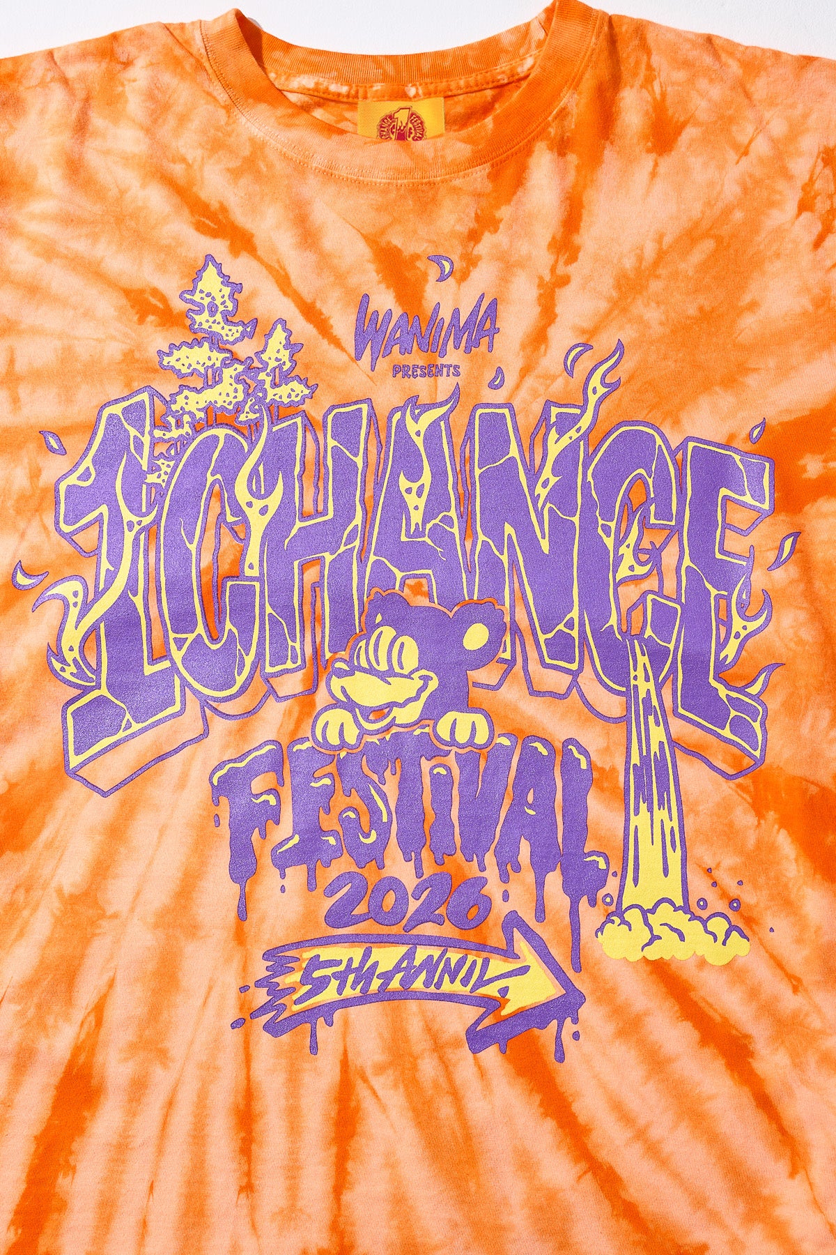 1CF Tie Dye TEE [Orange]