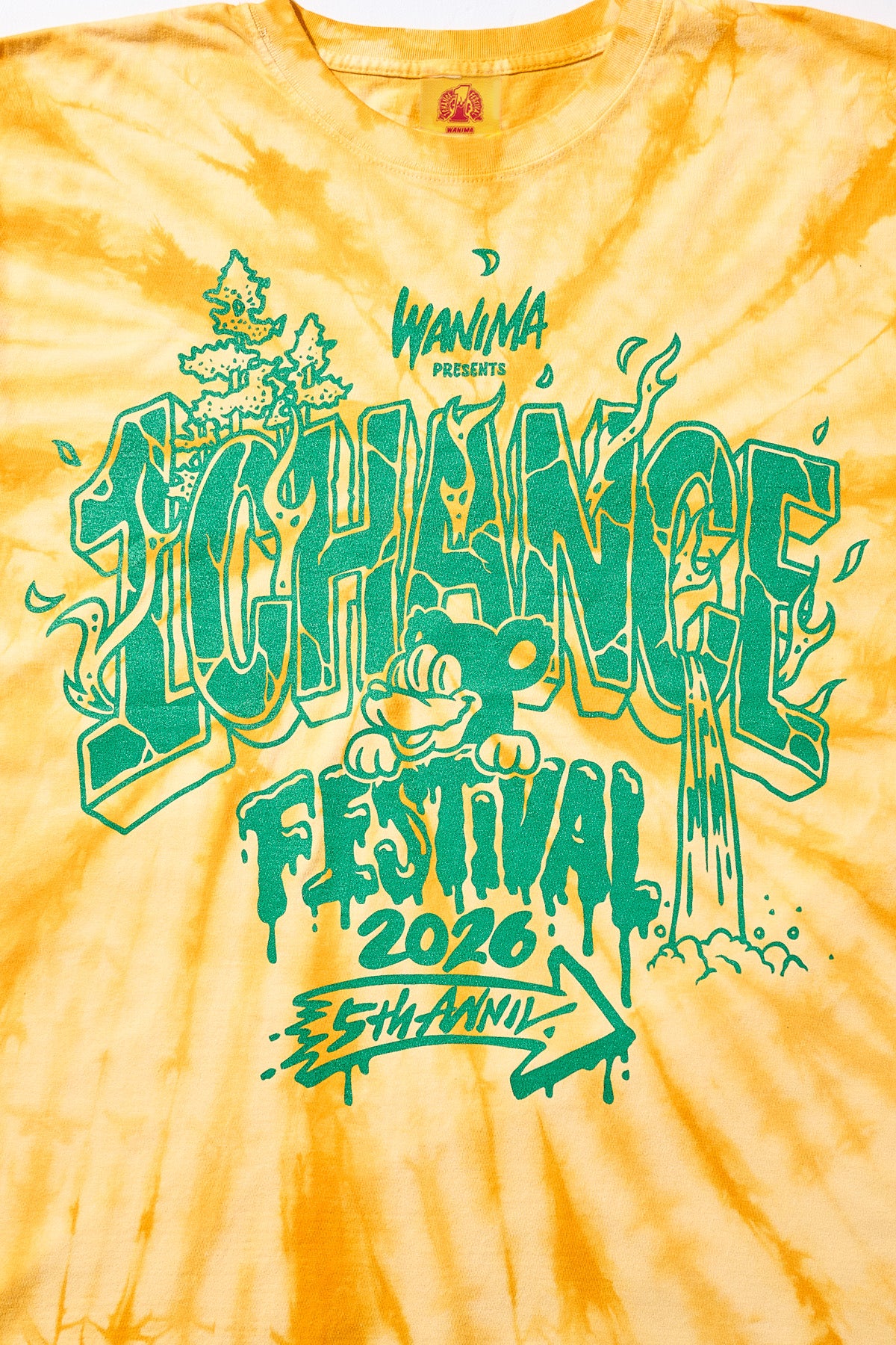 1CF Tie Dye TEE [Yellow]