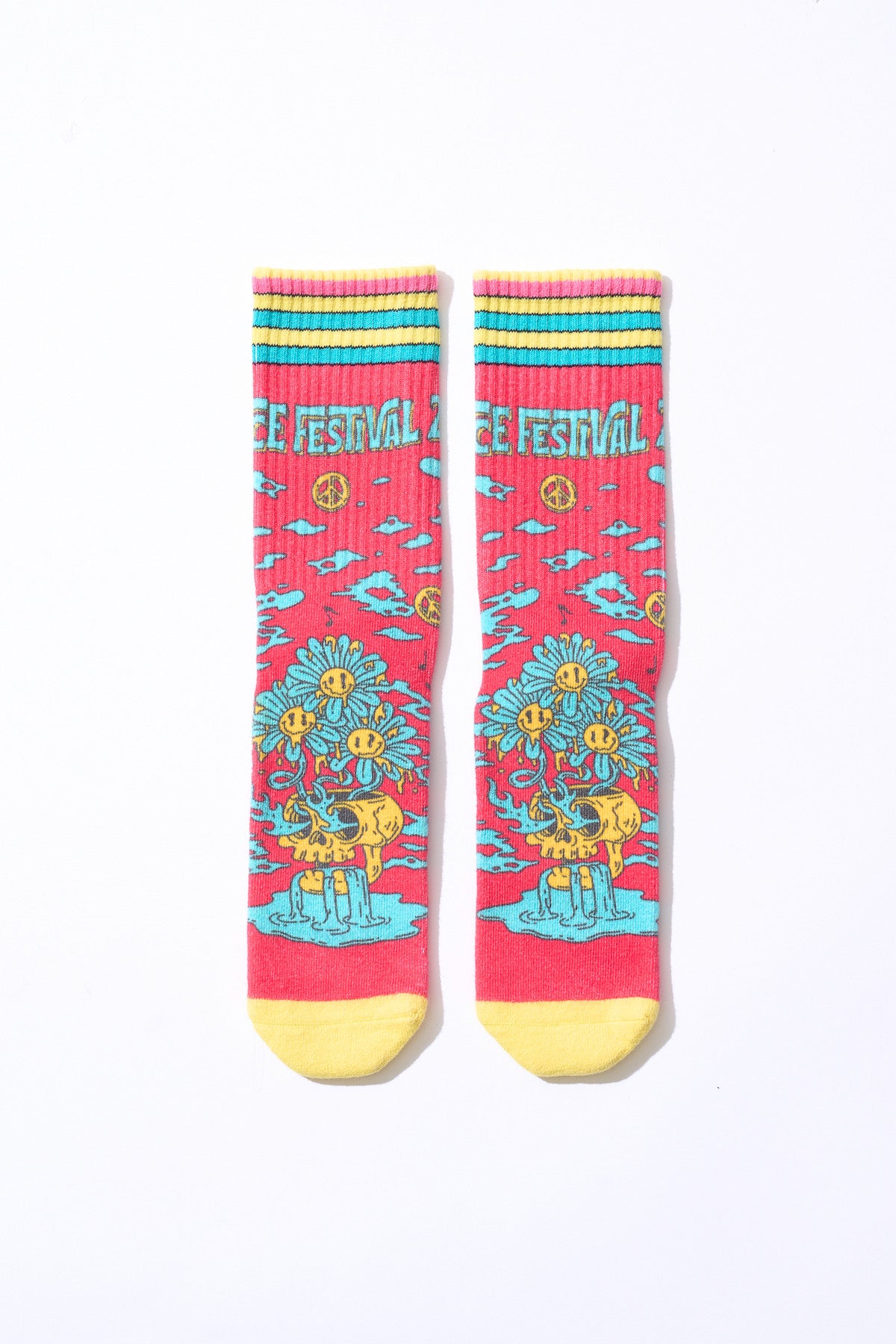 Socks [Pink x Yellow]