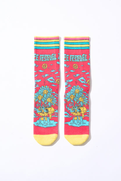 Socks [Pink x Yellow]