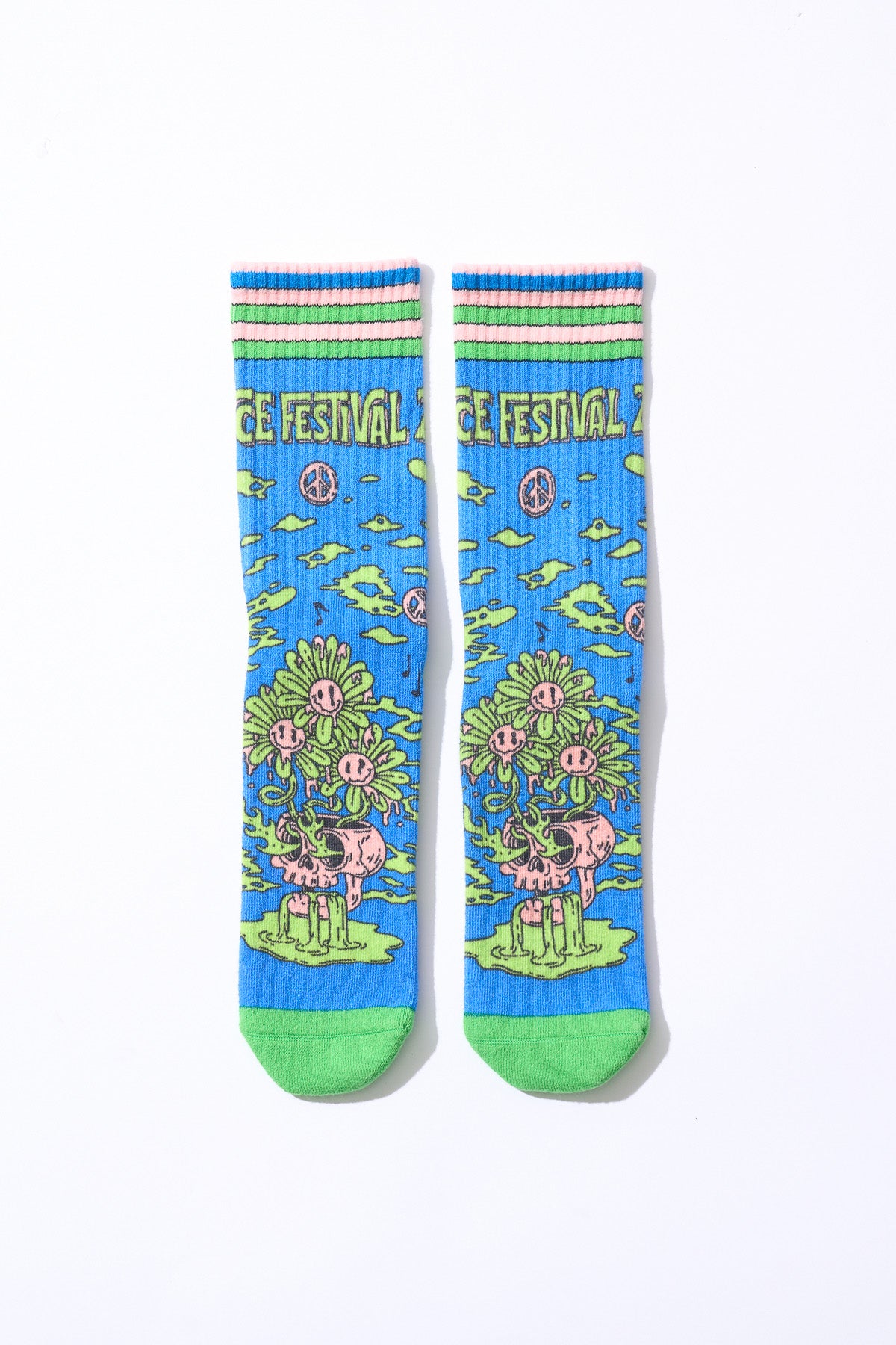 Socks [Blue x Green]