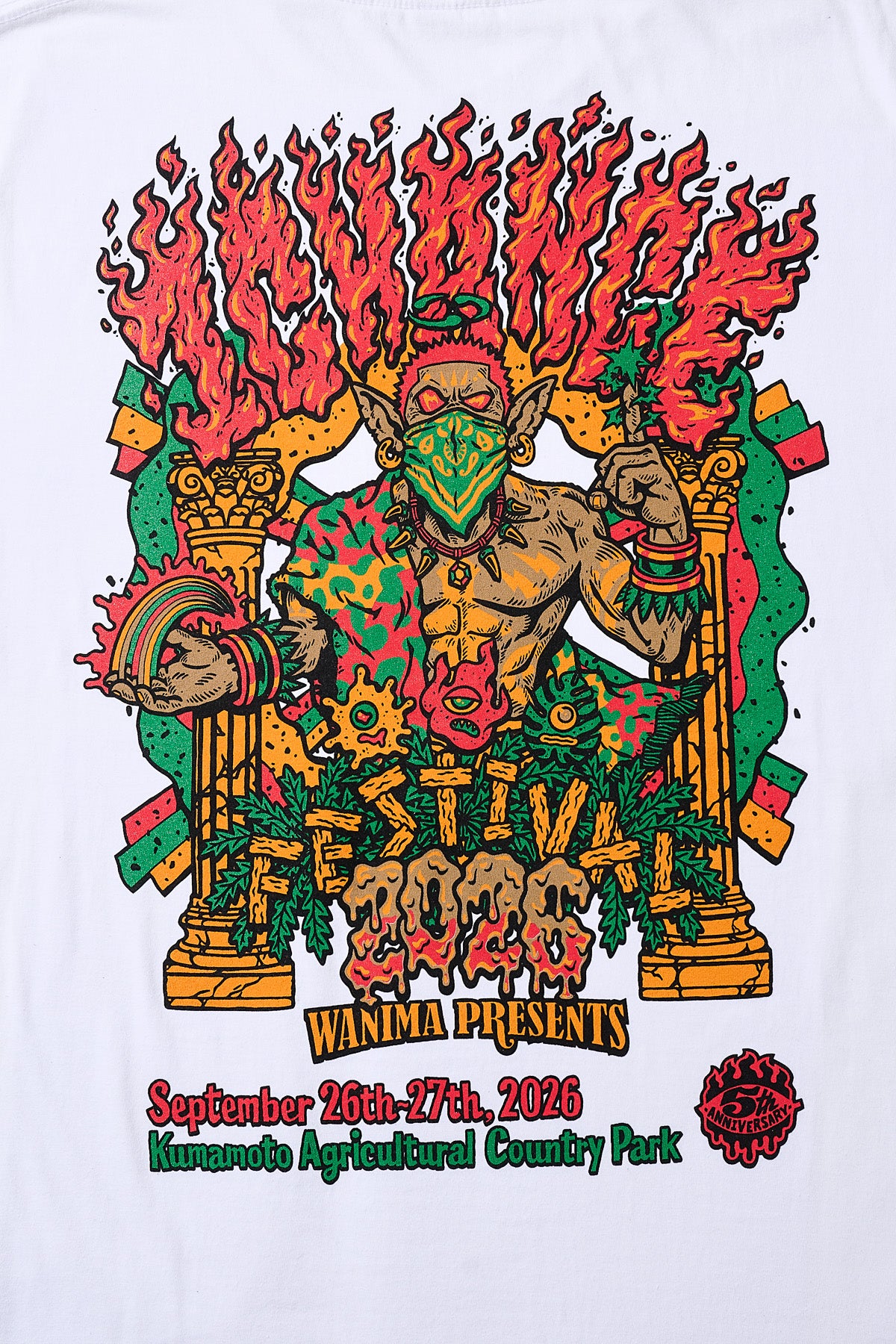 26TEE [White] – 1CHANCE FESTIVAL 2026 オフィシャルグッズ通販
