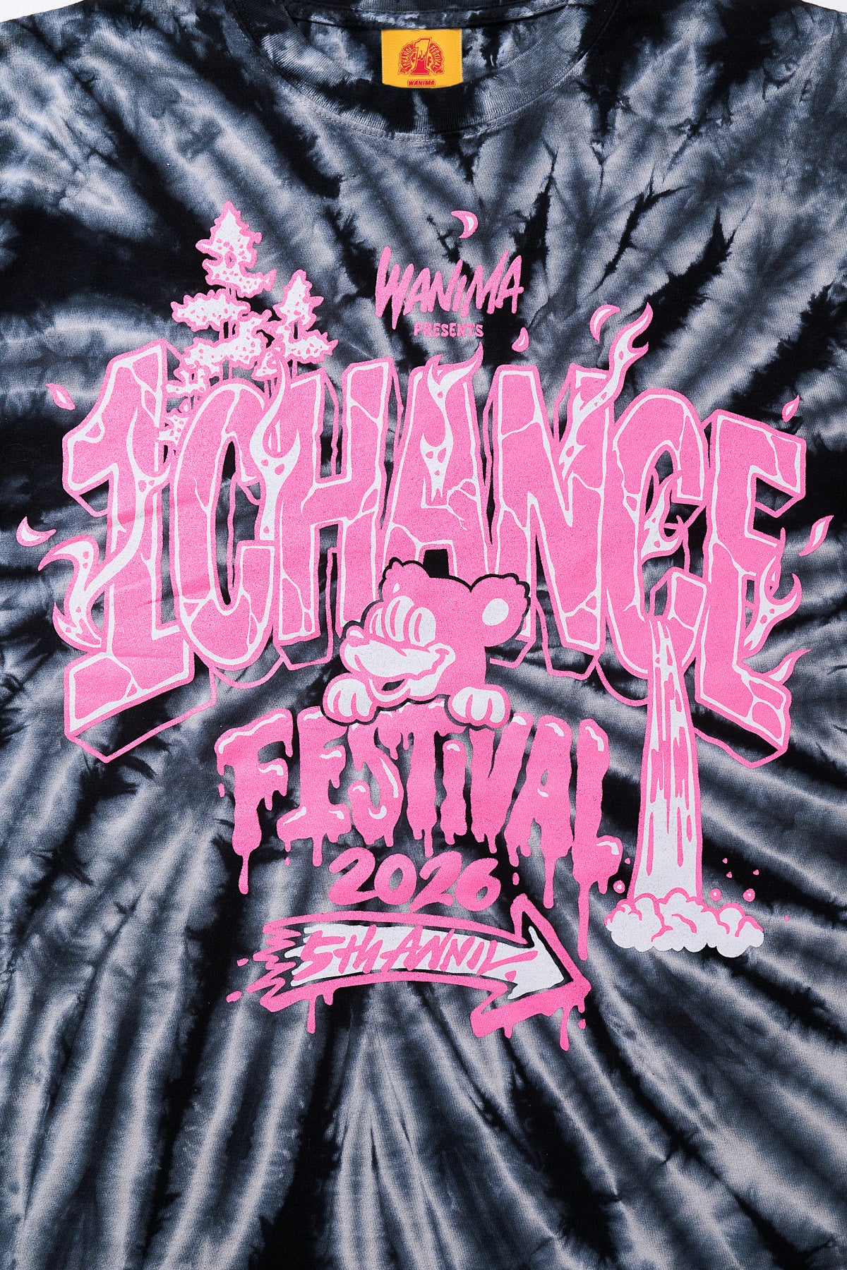 1CF Tie Dye TEE [Black]