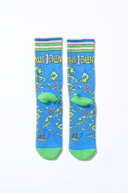 Socks [Blue x Green]