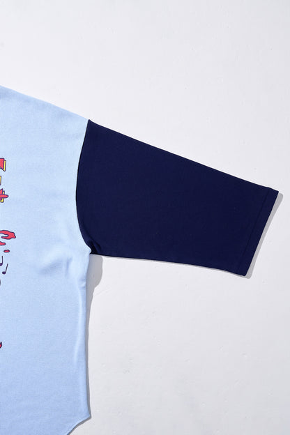 Raglan Sleeve Tee [Pale Light Blue]
