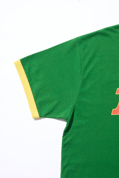 1CF26 RINGER TEE [Green x Yellow]