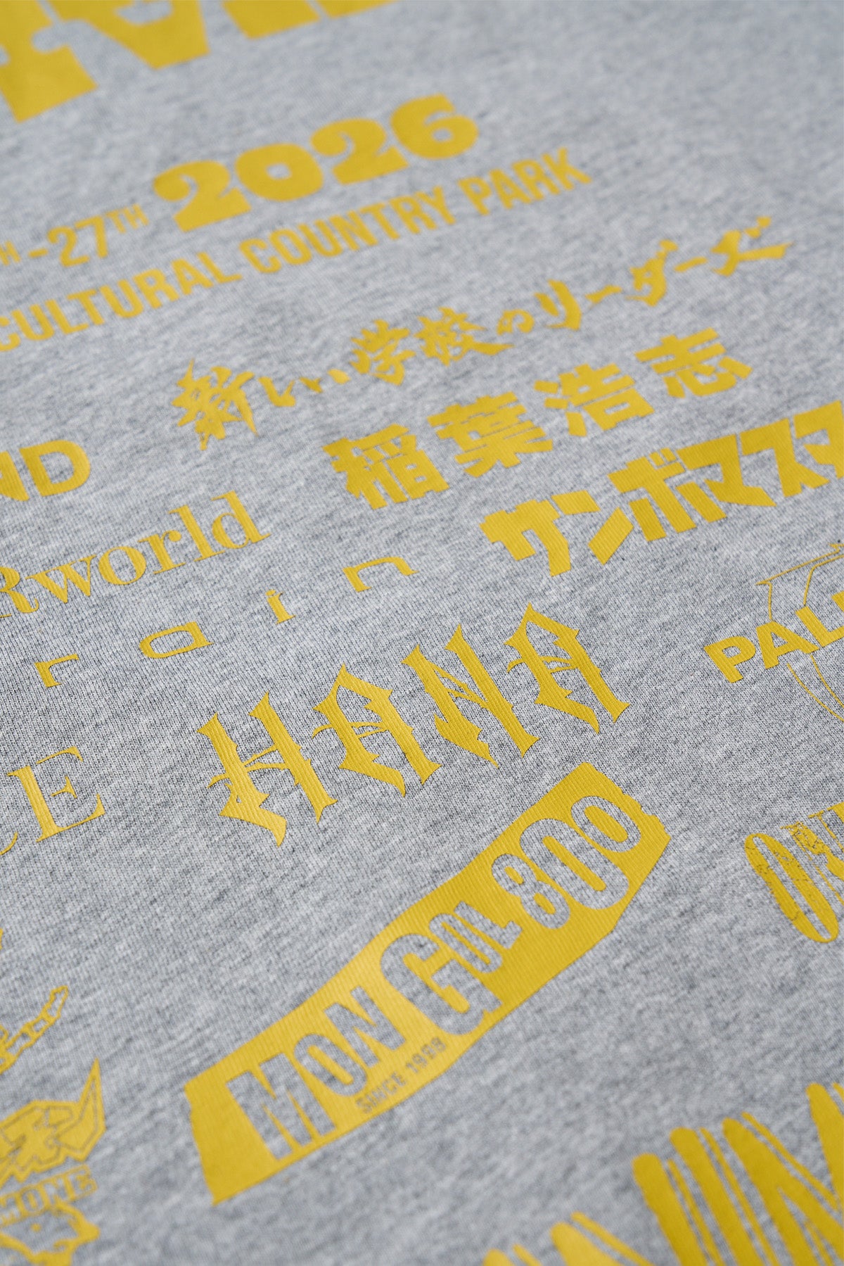 1CF26 RINGER TEE [Gray × Red]