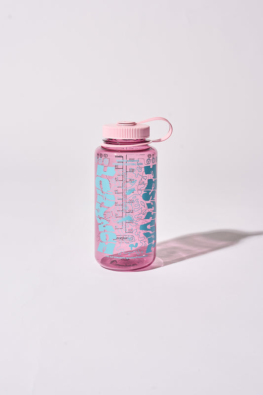 Nalgene 32oz Water Bottle "1CF  Rainbow" [PINK]
