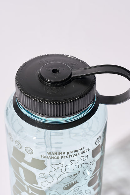 Nalgene 32oz Water Bottle "1CF  Rainbow" [SEAFOAM]