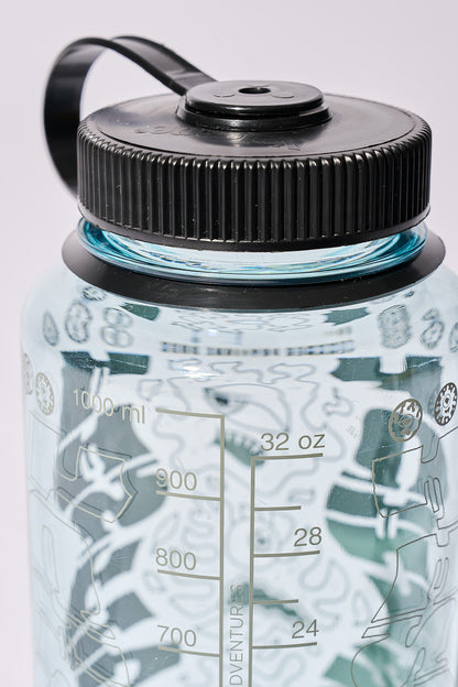 Nalgene 32oz Water Bottle "1CF  Rainbow" [SEAFOAM]